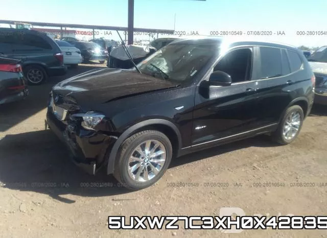 5UXWZ7C3XH0X42835 фото 3