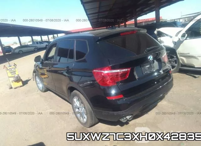 5UXWZ7C3XH0X42835 фото 4
