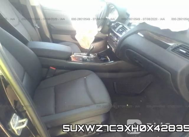 5UXWZ7C3XH0X42835 фото 6