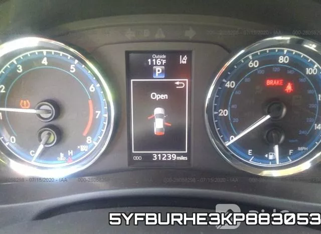 5YFBURHE3KP883053 фото 8