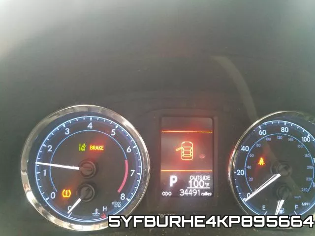 5YFBURHE4KP895664 фото 9