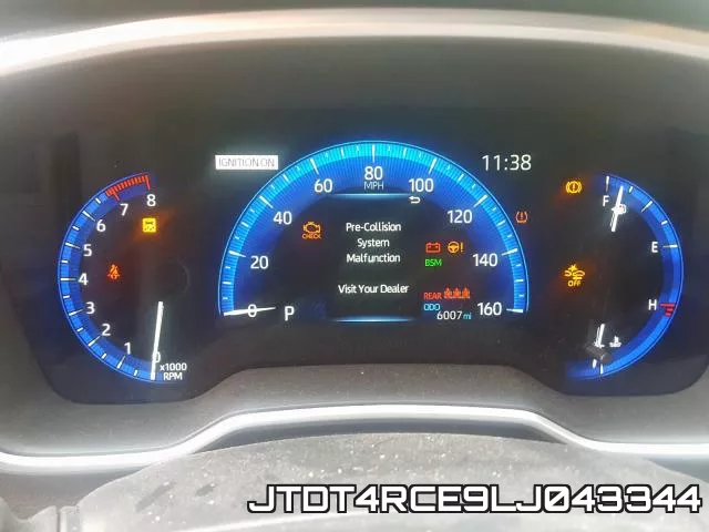 JTDT4RCE9LJ043344 фото 9