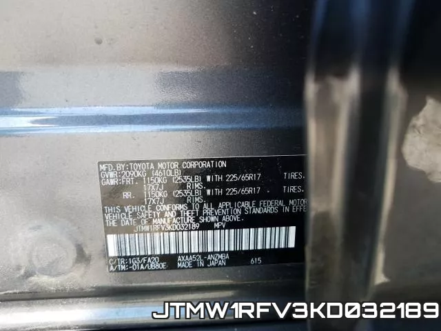 JTMW1RFV3KD032189 фото 2