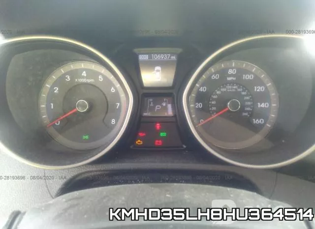 KMHD35LH8HU364514 фото 8