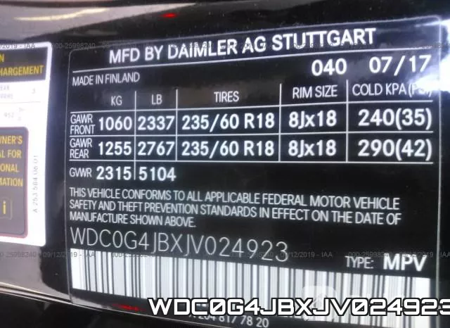 WDC0G4JBXJV024923 фото 10