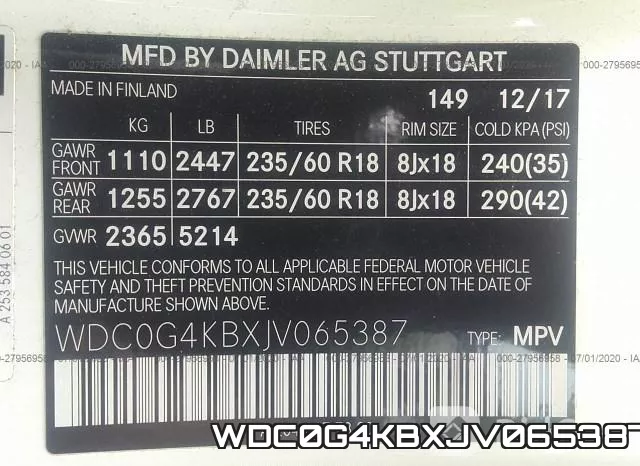 WDC0G4KBXJV065387 фото 10