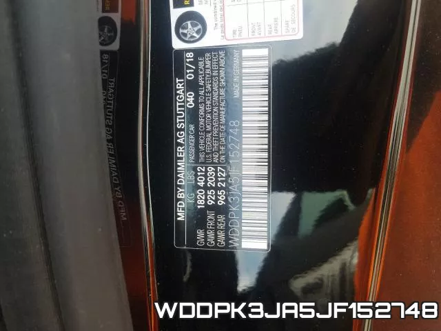 WDDPK3JA5JF152748 фото 2