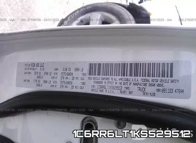 1C6RR6LT1KS529512 фото 10