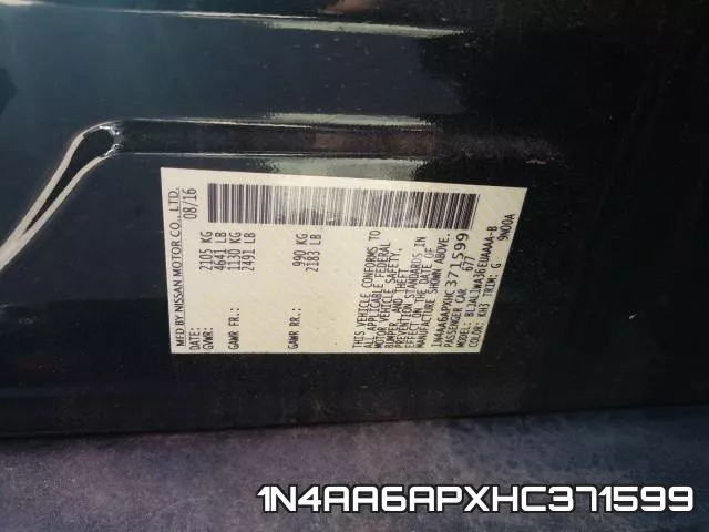 1N4AA6APXHC371599 фото 2
