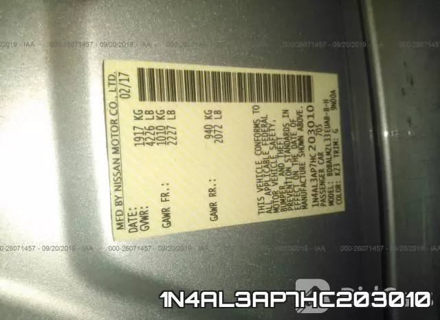 1N4AL3AP7HC203010 фото 10