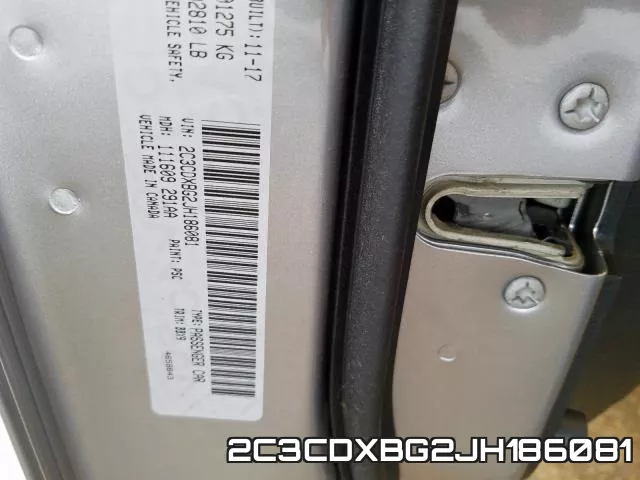 2C3CDXBG2JH186081 фото 2