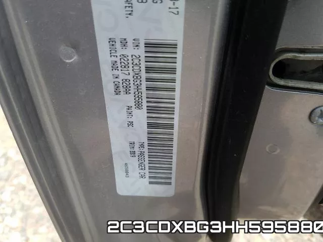 2C3CDXBG3HH595880 фото 2
