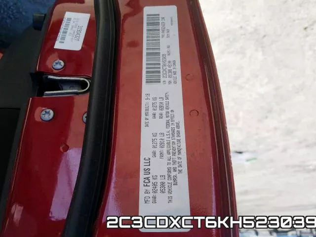 2C3CDXCT6KH523039 фото 2