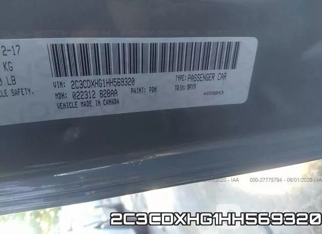 2C3CDXHG1HH569320 фото 10