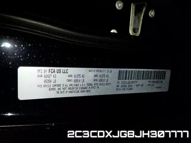 2C3CDXJG8JH307777 фото 2