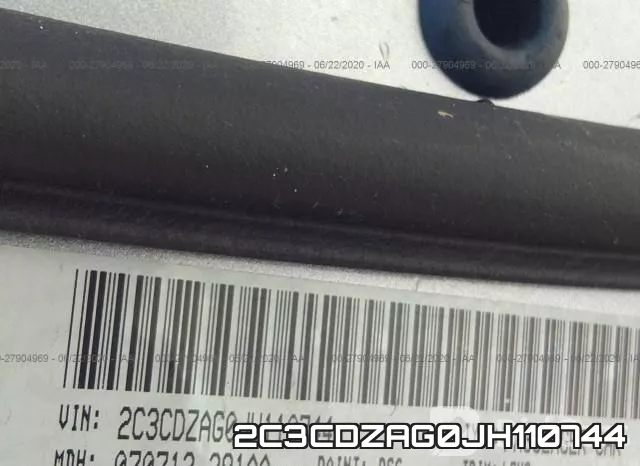 2C3CDZAG0JH110744 фото 10