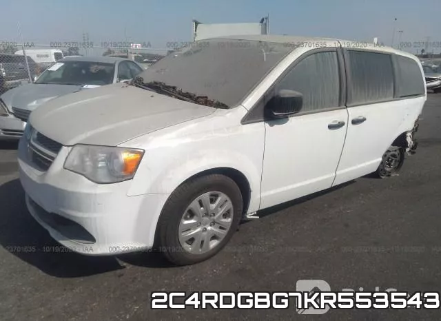 2C4RDGBG7KR553543 фото 3