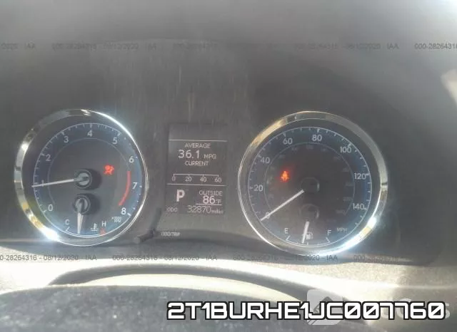 2T1BURHE1JC007760 фото 8