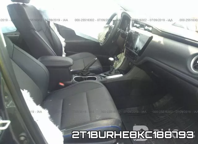 2T1BURHE8KC188793 фото 6