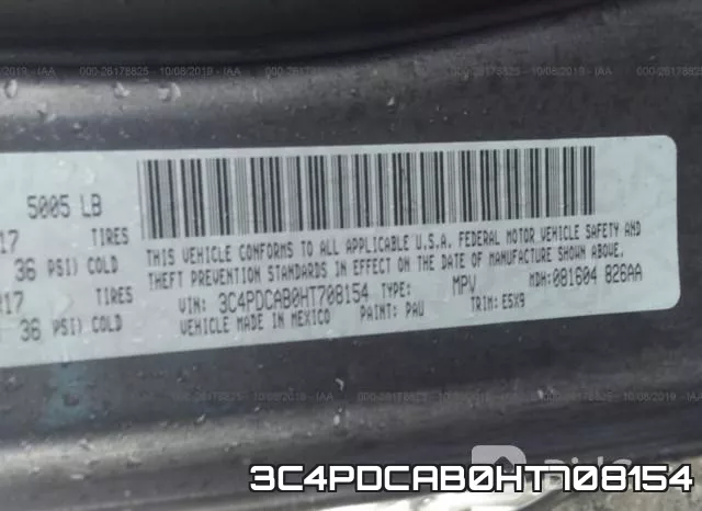 3C4PDCAB0HT708154 фото 10