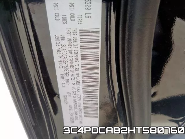 3C4PDCAB2HT580760 фото 2