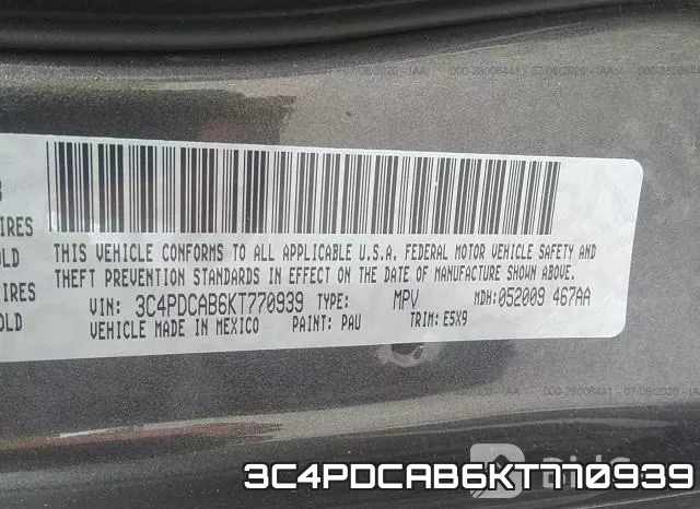 3C4PDCAB6KT770939 фото 10