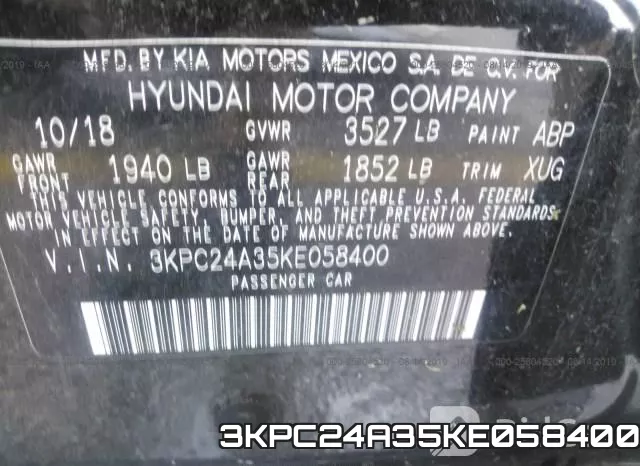 3KPC24A35KE058400 фото 10