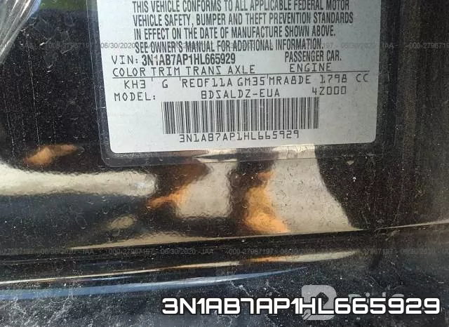3N1AB7AP1HL665929 фото 10