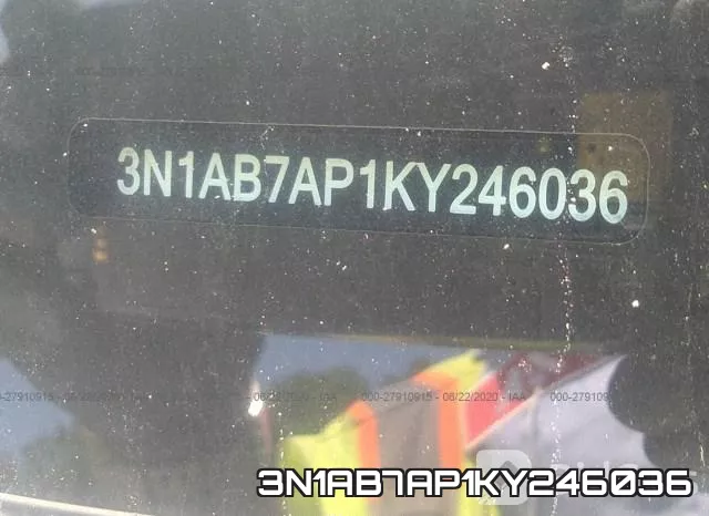 3N1AB7AP1KY246036 фото 10