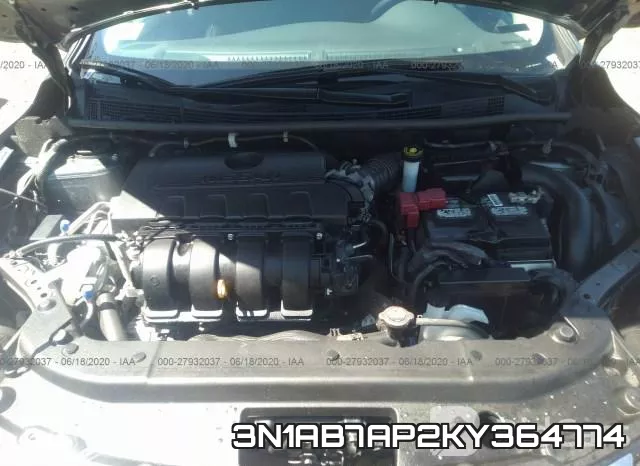 3N1AB7AP2KY364774 фото 2