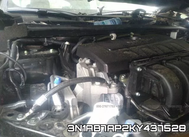 3N1AB7AP2KY437528 фото 2