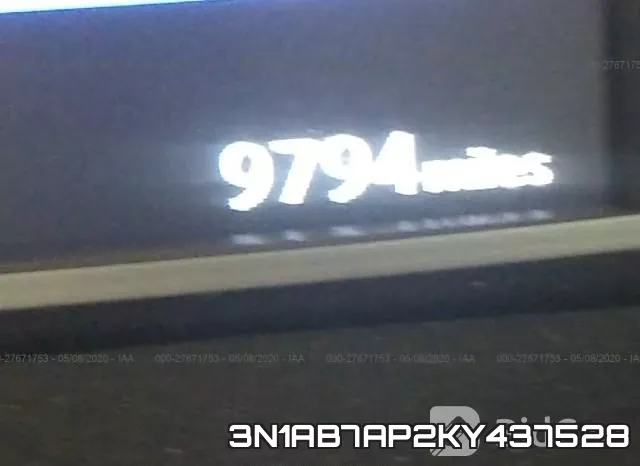3N1AB7AP2KY437528 фото 8
