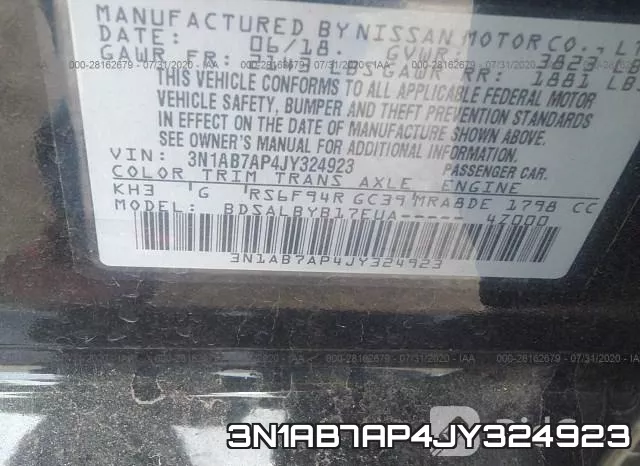 3N1AB7AP4JY324923 фото 10