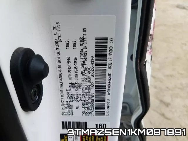 3TMAZ5CN1KM087891 фото 2