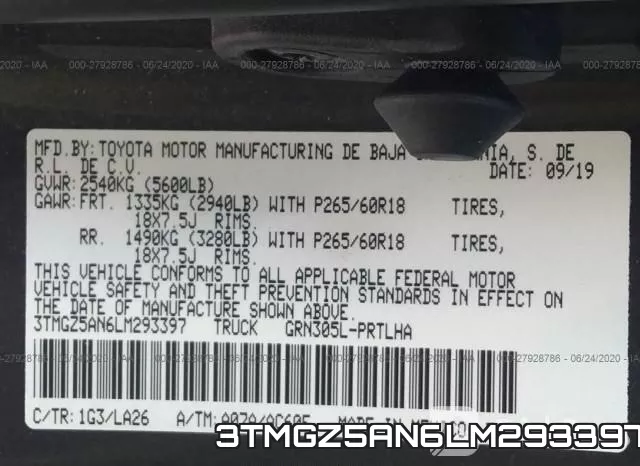 3TMGZ5AN6LM293397 фото 10