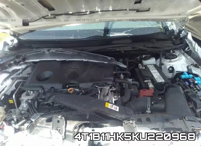 4T1B11HK5KU220968 фото 2