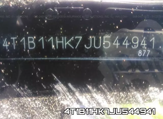 4T1B11HK7JU544941 фото 10