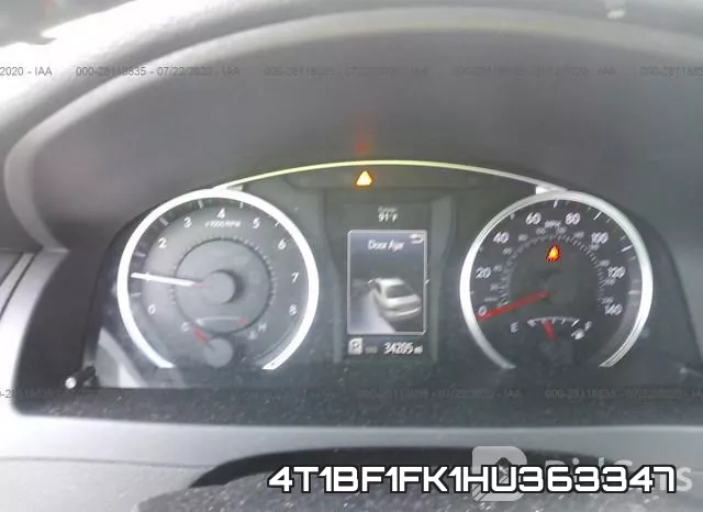 4T1BF1FK1HU363347 фото 8