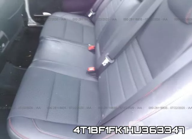 4T1BF1FK1HU363347 фото 9