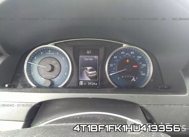 4T1BF1FK1HU413356 фото 8