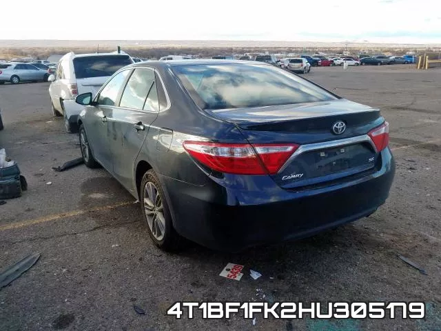 4T1BF1FK2HU305179 фото 4
