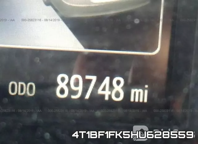 4T1BF1FK5HU628559 фото 8