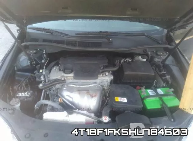 4T1BF1FK5HU784603 фото 2