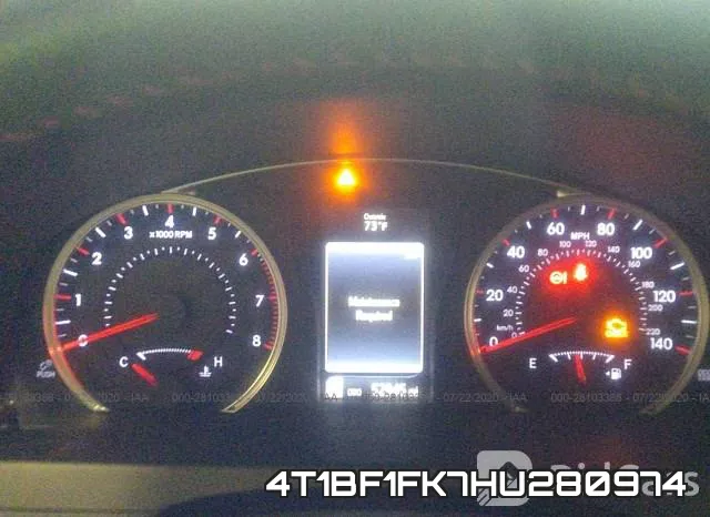 4T1BF1FK7HU280974 фото 8