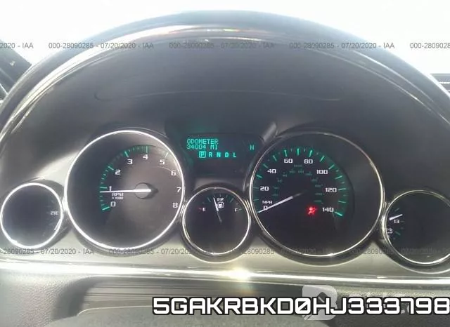 5GAKRBKD0HJ333798 фото 8