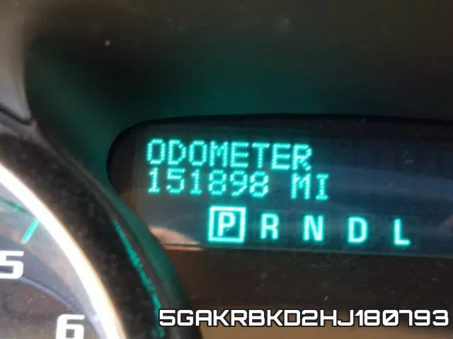 5GAKRBKD2HJ180793 фото 9