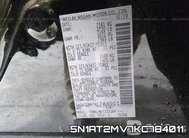 5N1AT2MV7KC784011 фото 10