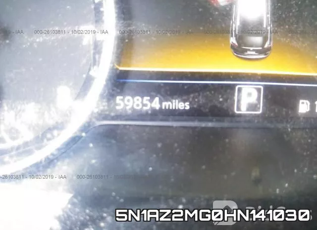 5N1AZ2MG0HN141030 фото 8