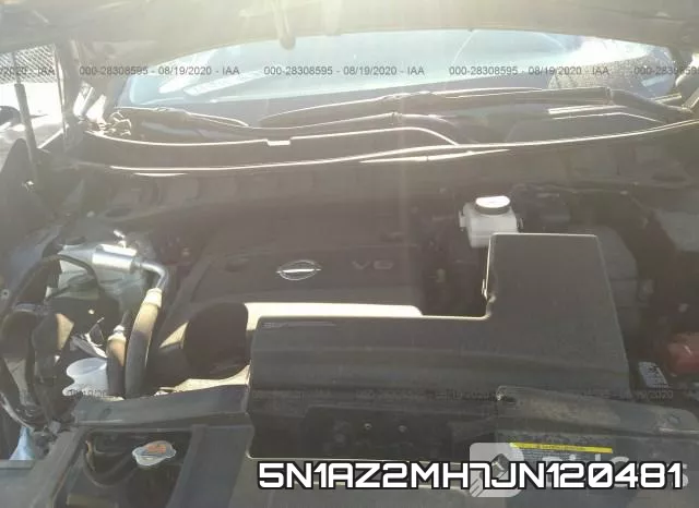 5N1AZ2MH7JN120481 фото 2