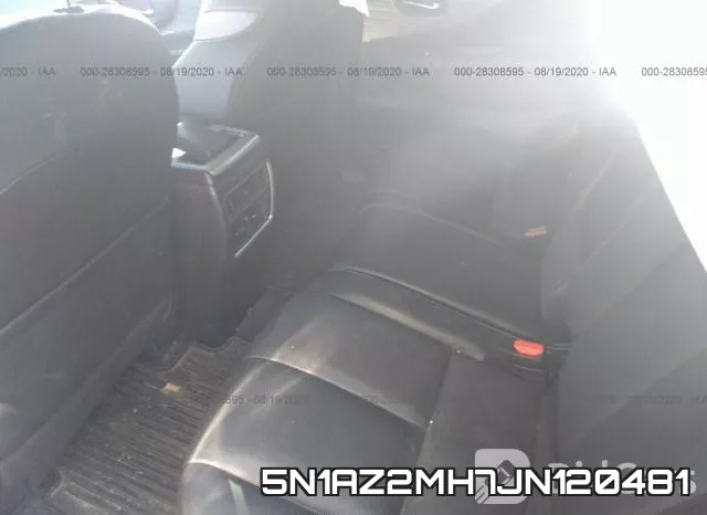 5N1AZ2MH7JN120481 фото 9